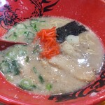 ラー麺 ずんどう屋 東住吉今川店 - 元味らーめん　紅生姜