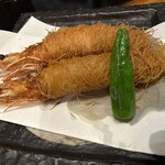 美×食×酒 GEN×GEN - これ、たべたかったやつ。おっきな海老さんのお洋服、パリパリっ