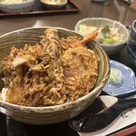 はつ花 - 天丼セット　天丼