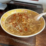 中国麺 青龍 - この辣油はフェイクに等しい