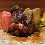 ほむら - 煮蛸に鮑の肝
