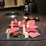 Kyoto Yakiniku (Grilled meat) new 10 kinds of exquisite assortment