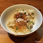 ほむら - 桜鱒の炊込みごはん おこげ