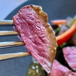 牛ハツのロースト