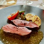 ル・ブルギニオン - 牛ハツのロースト