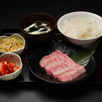 焼肉 あんど - 夜定食☆特上カルビセット