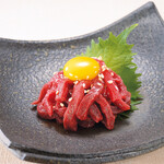 Horse sashimi yukhoe