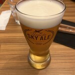 エアポートグリル＆バール - 羽田限定ﾋﾞｰﾙ！ｳﾏい！