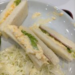 ヨシヅヤCafe - 真ん中､右を裏返しました。