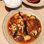 中国料理 代沢 金威 - 白子入り麻婆豆腐