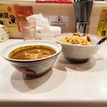 蒙古タンメン中本 - 濃厚カレーつけ麺 クーポン大盛