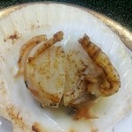 石森亭 - ホタテバター焼き。