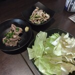 Nisenen Tabehoudai Nomihoudai Izakaya Osusumeya - 最初の料理(2024.1.28)