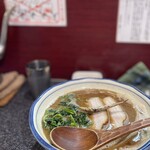 烈志笑魚油 麺香房 三く - 