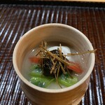 料理屋 みや﨑 - 粕汁　胡麻豆腐が入ってます