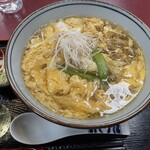 めん処 はっと庵 - 料理写真:かき玉そば