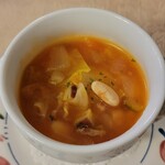 クレープリー・アルション - ミネストローネ（本日のスープ）