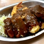 カレーの市民 アルバ - 特製満塁ホームランカレー（エビフライトッピング）