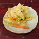 食い道楽 - 付きだしのお新香