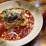 麺屋わっしょい - 冷製トマト　ユウコリン（'13/8 裏メニュー）
