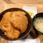 タレカツ - 二段もりかつ丼