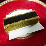 両口屋是清 - 料理写真:「ささらがた(抹茶)」