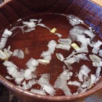 肉汁餃子のダンダダン - お吸い物
