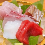 まるさ水産 - 刺身。