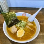 ラーメンだるまや - エビ塩ラーメン。