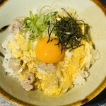 [Popular rice] Soft-boiled egg Oyako-don (Chicken and egg bowl)