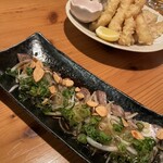 魚吟酒場 - スダチぶりのタタキ