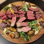 肉とワイン Jinen - 炭火焼＆焼き野菜