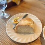 レストラン 山中亭 - セットのパン