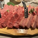 焼肉ぽんが - 希少部位盛り合わせ