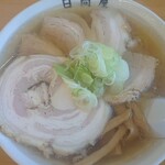 青竹手打ラーメン 日向屋 - チャーシューメン