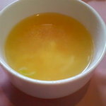 ぶどう亭 - ランチスープ(卵スープ)