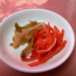 岩手屋 - ザーサイと紅生姜