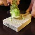 手打ち蕎麦 かね井 - 板わさ などに　(2014/01)