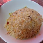 岩手屋 - ラーメン定食の半チャーハン