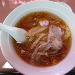 岩手屋 - ラーメン定食（８４０円）のラーメン