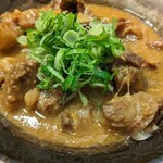 名代お好み焼き 田舎鉄板炉ばた 花舎 - どて焼き