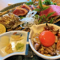 藁焼きと水炊き 葵 - 藁焼き3種盛り