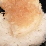 特製天ぷら 七福 - ご飯上にカブ