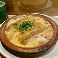 新宿割烹 中嶋 - 鰯のフライを玉子でとじた柳川鍋