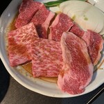 焼肉　鉄木真 - カルビ  上カルビにしなくてもこれでかなり美味い