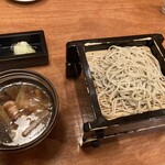 上野 味喜庵 - 鴨そば