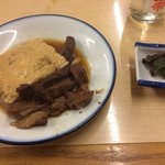 大はし - 千住の名物”肉とうふ”（３２０円）