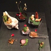 眺遊楼 - 前菜盛り合わせ。