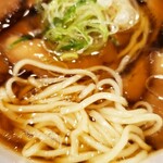 Gyouun - どんこ椎茸麺 並 上質な白い細麺