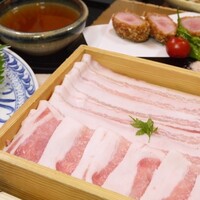豚しゃぶ せいろ蒸し 豚匠 なんば邸 - 